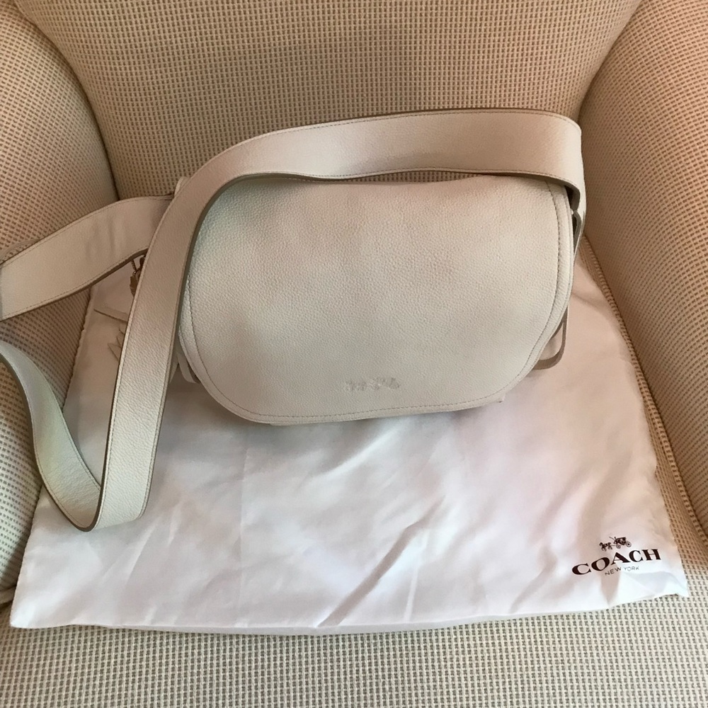 Coach white/ ivory maybe crossbody bag